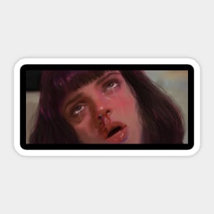 Mia Wallace Sticker